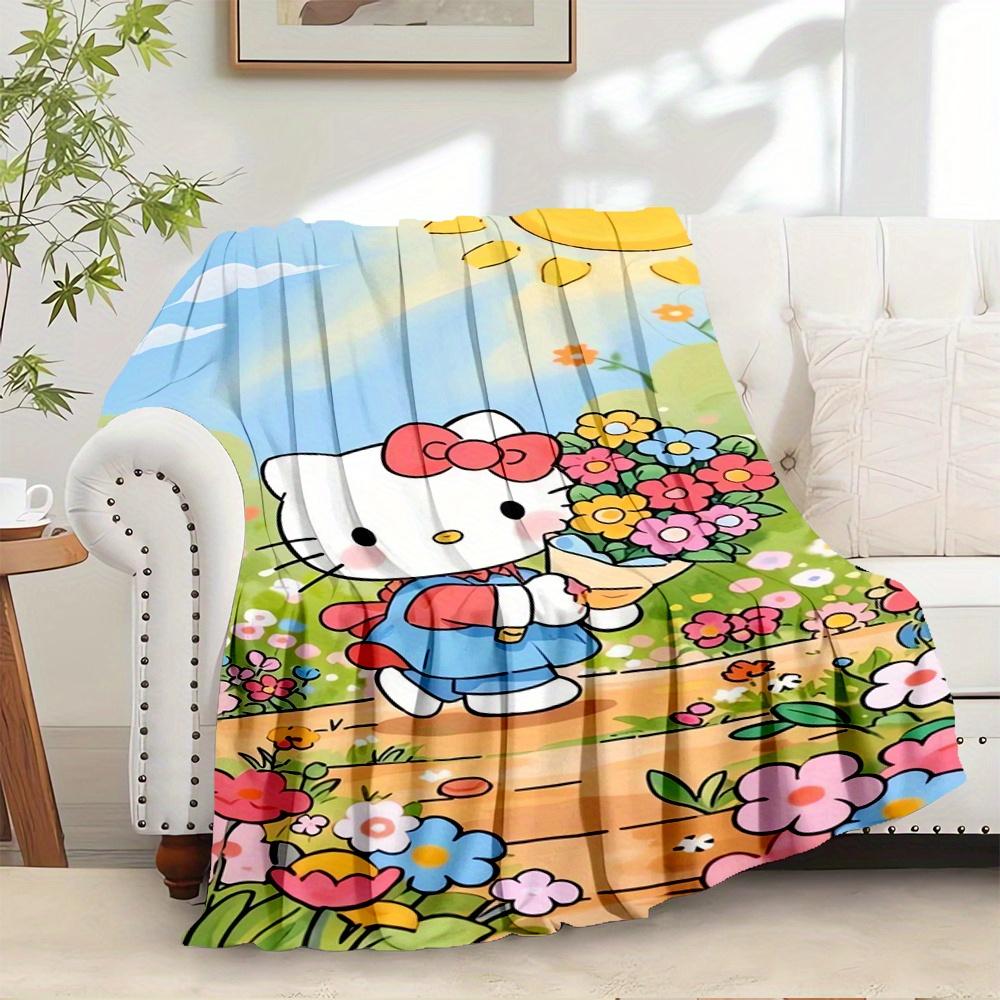 1pc Hello Kitty, Flowers, GardenDigital Print Fleece Blanket - Contemporary Style, Suitable for All Seasons, Perfect for Home, Travel, or Ca 130x150cm
1pc Hello Kitty, Flowers, GardenDigital Print Fleece Blanket - Contemporary Style, Suitable for All Seasons, Perfect for Home, Travel, or Ca 130x150cm