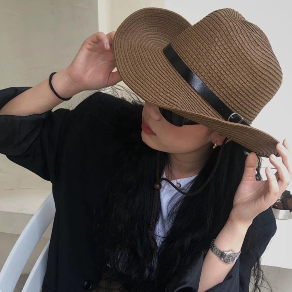 Summer Western Cowboy Hat Foldable Sun Protection Cap Vintage Straw Visor Hat Vacation хакі
Summer Western Cowboy Hat Foldable Sun Protection Cap Vintage Straw Visor Hat Vacation хакі