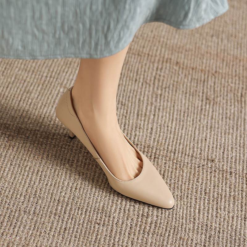 Krazing Pot Cow Skin Round Toe Stiletto High Heels Summer Shoes Big Size 42 Street Wear Party Women Shallow Pumps 42 абрикосовий
Krazing Pot Cow Skin Round Toe Stiletto High Heels Summer Shoes Big Size 42 Street Wear Party Women Shallow Pumps 42 абрикосовий
