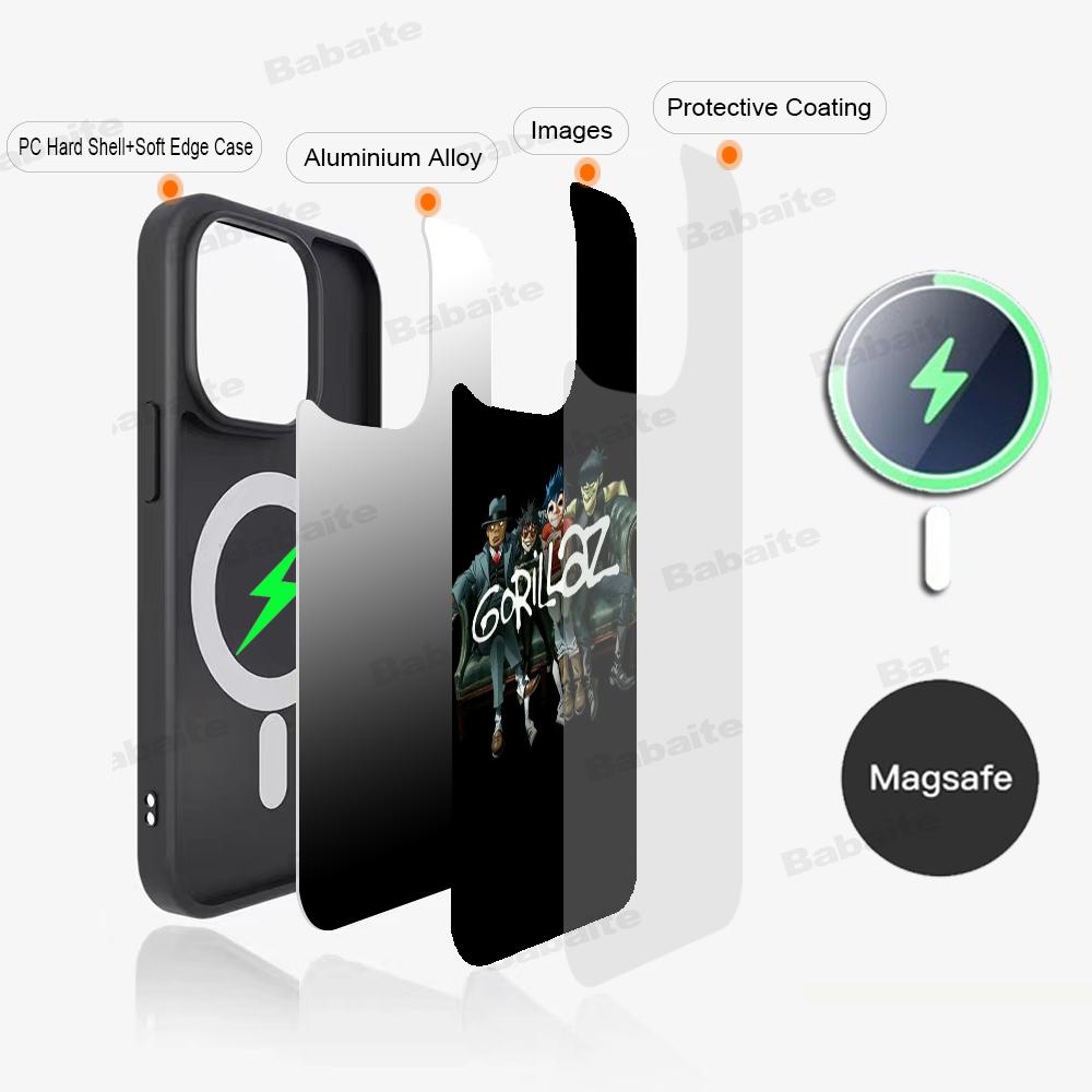 Anime G-Gorillaz Phone Case Magnetic Case For IPhone 16 14 13 12 11 15 Pro Max Plus For Magsafe Wireless Charge Cover iPhone 16 plus
Anime G-Gorillaz Phone Case Magnetic Case For IPhone 16 14 13 12 11 15 Pro Max Plus For Magsafe Wireless Charge Cover iPhone 16 plus