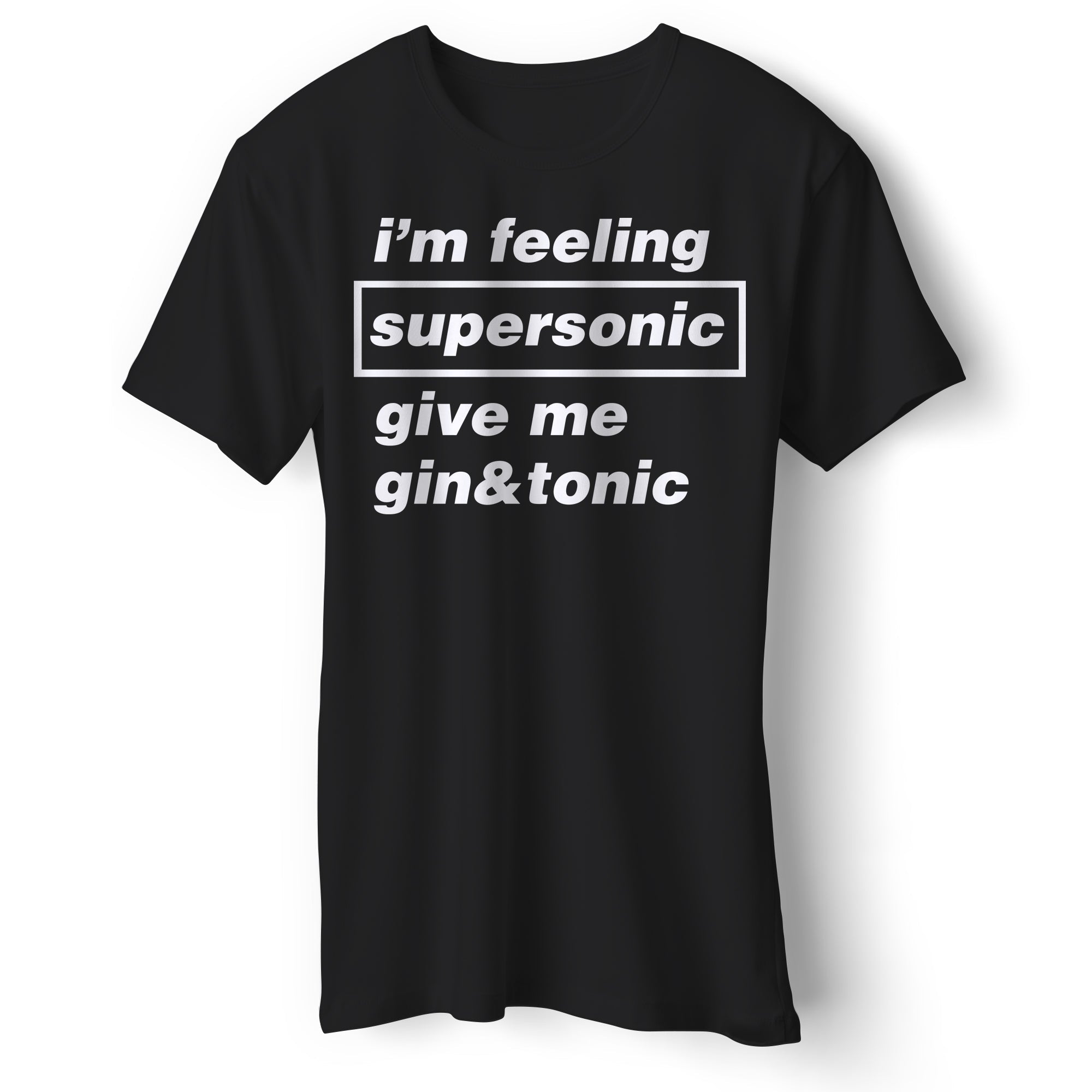 I m Feeling Supersonic Give Me Gin & Tonic T-Shirt Womens Tops Tees 4XL
I m Feeling Supersonic Give Me Gin & Tonic T-Shirt Womens Tops Tees 4XL
