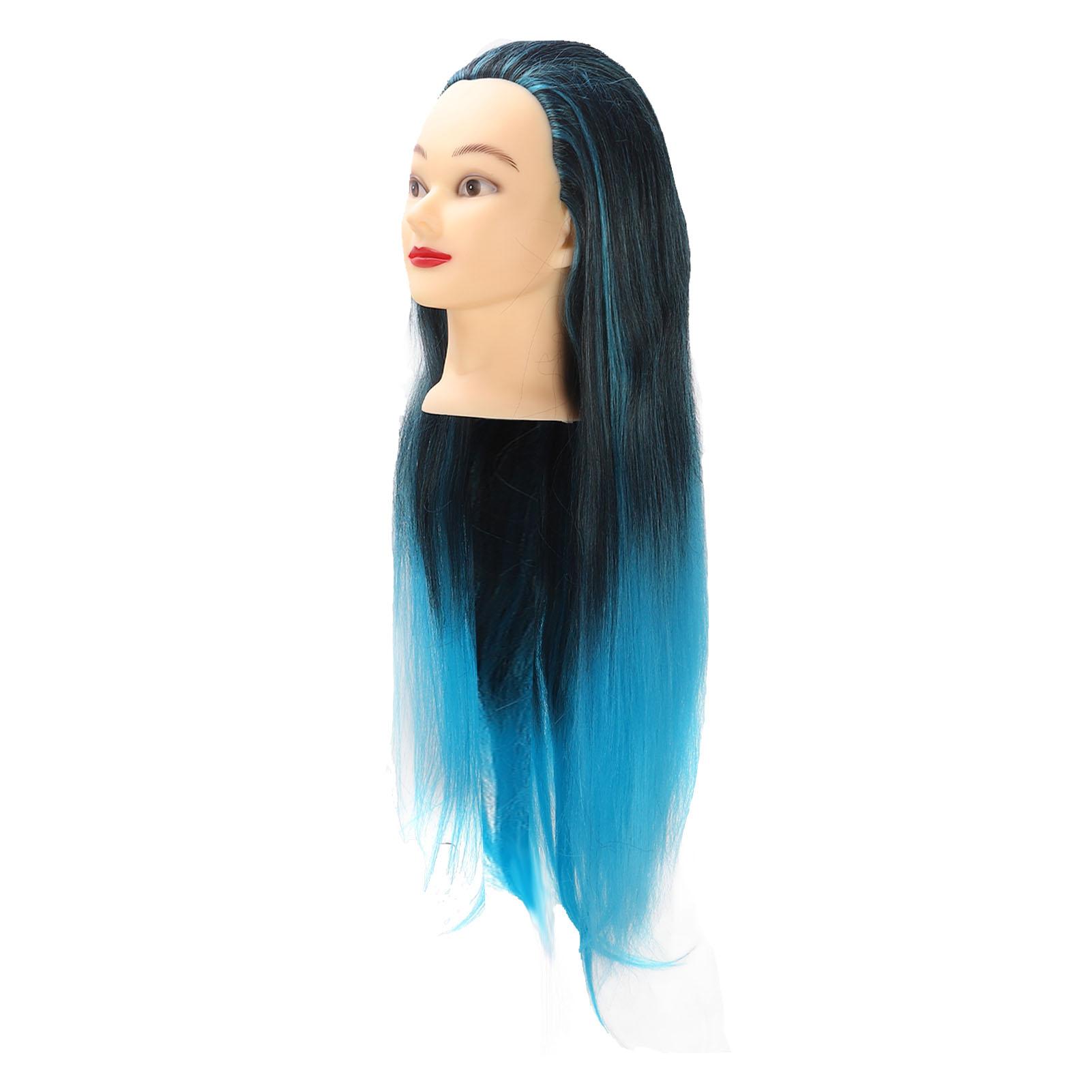 Hair Mannequin Head Colorful Hair Braiding Practice Hairdressing Mannequin Head for Salon
Hair Mannequin Head Colorful Hair Braiding Practice Hairdressing Mannequin Head for Salon
