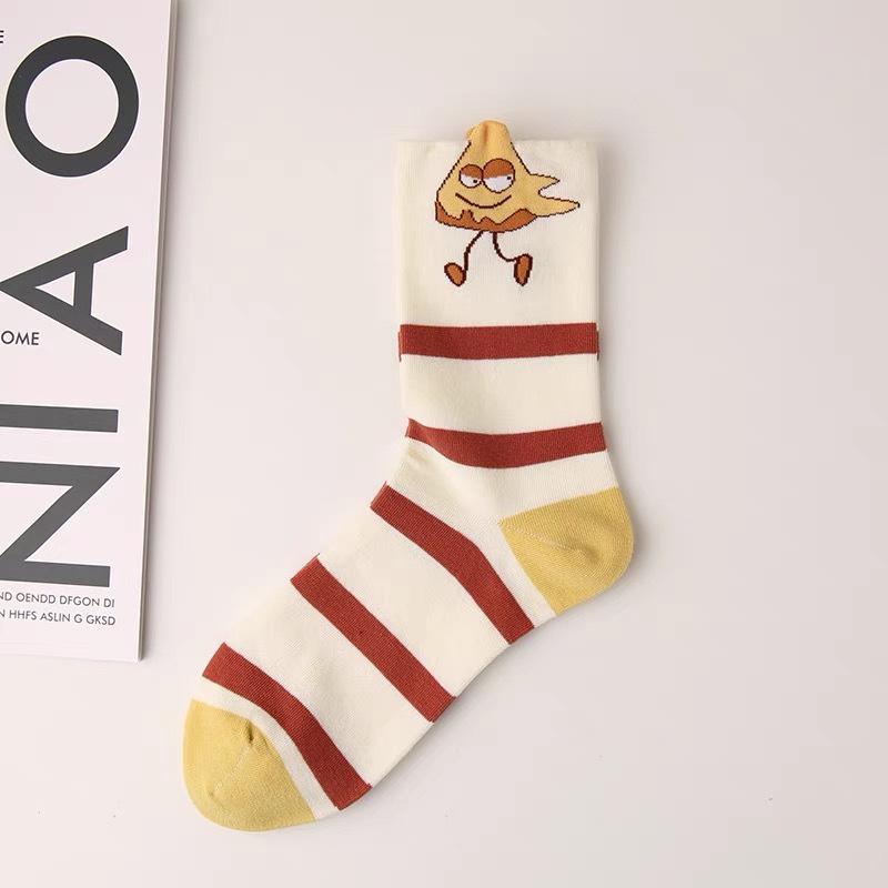 Original French Fries Socks Socks Simple Hamburger Socks Cartoon Dongdaemun Sweet Creative Tube Socks one size fits all
Original French Fries Socks Socks Simple Hamburger Socks Cartoon Dongdaemun Sweet Creative Tube Socks one size fits all