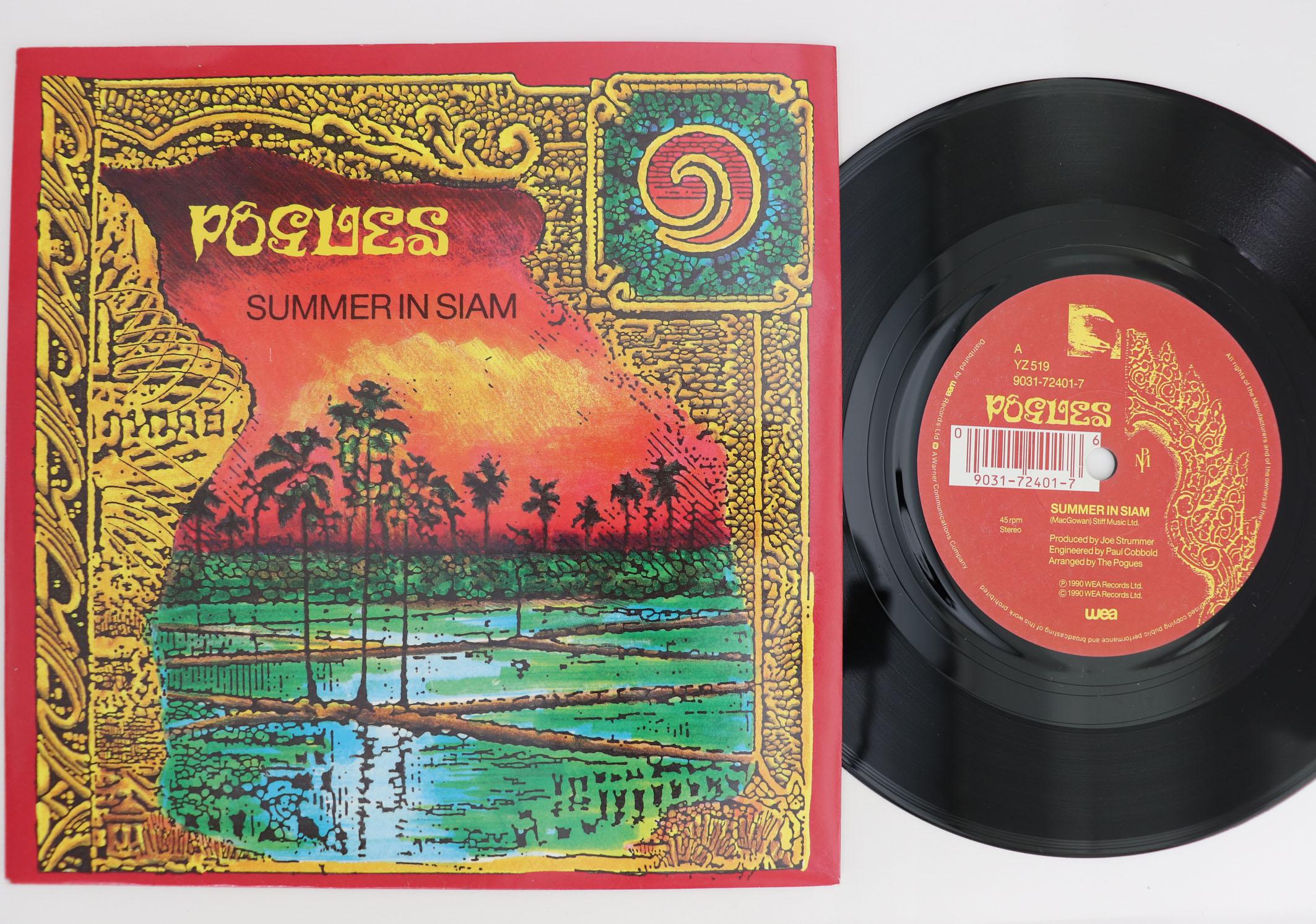 7inch Record POGUES Summer In Siam Bastard Landlord YZ519 POGUE MAHONE 1990 UK Rock Used
7inch Record POGUES Summer In Siam Bastard Landlord YZ519 POGUE MAHONE 1990 UK Rock Used