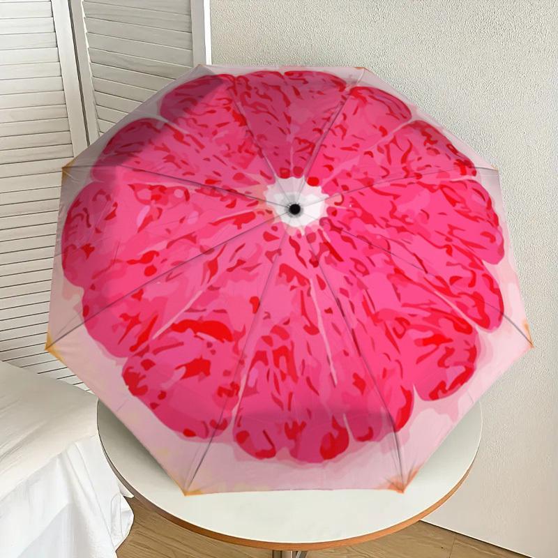 1pc Grapefruit Slice Automatic Folding Umbrella - Compact 8-Rib Design,Perfect Gift for Friends & Family yy250926038
1pc Grapefruit Slice Automatic Folding Umbrella - Compact 8-Rib Design,Perfect Gift for Friends & Family yy250926038