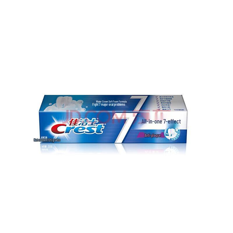 Crest All-in-One 7-Effect Anti-Plaque Toothpaste
Crest All-in-One 7-Effect Anti-Plaque Toothpaste