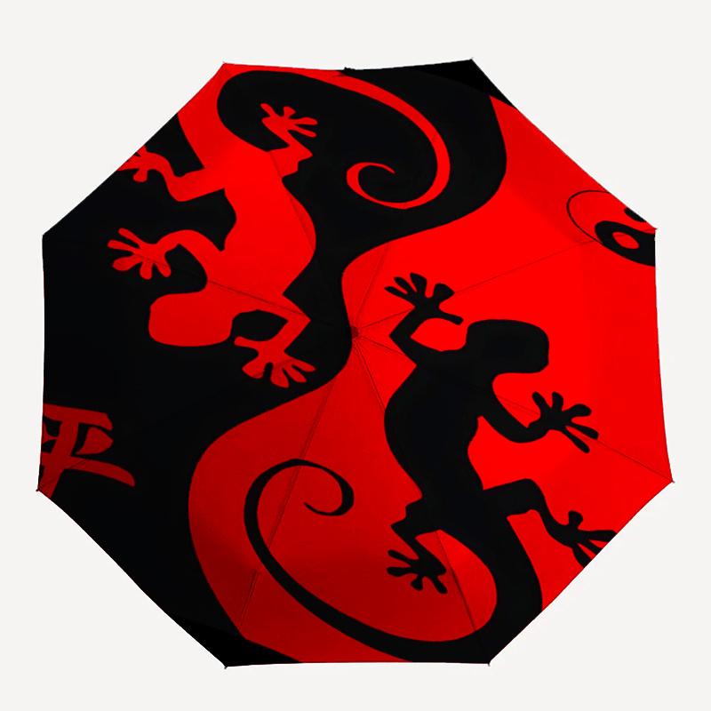 1pc Lizard YinYang Automatic Open/close Umbrella, 8-Rib sturdy structure, Portable Travel Umbrella, Parties, Everyday Useb028
1pc Lizard YinYang Automatic Open/close Umbrella, 8-Rib sturdy structure, Portable Travel Umbrella, Parties, Everyday Useb028