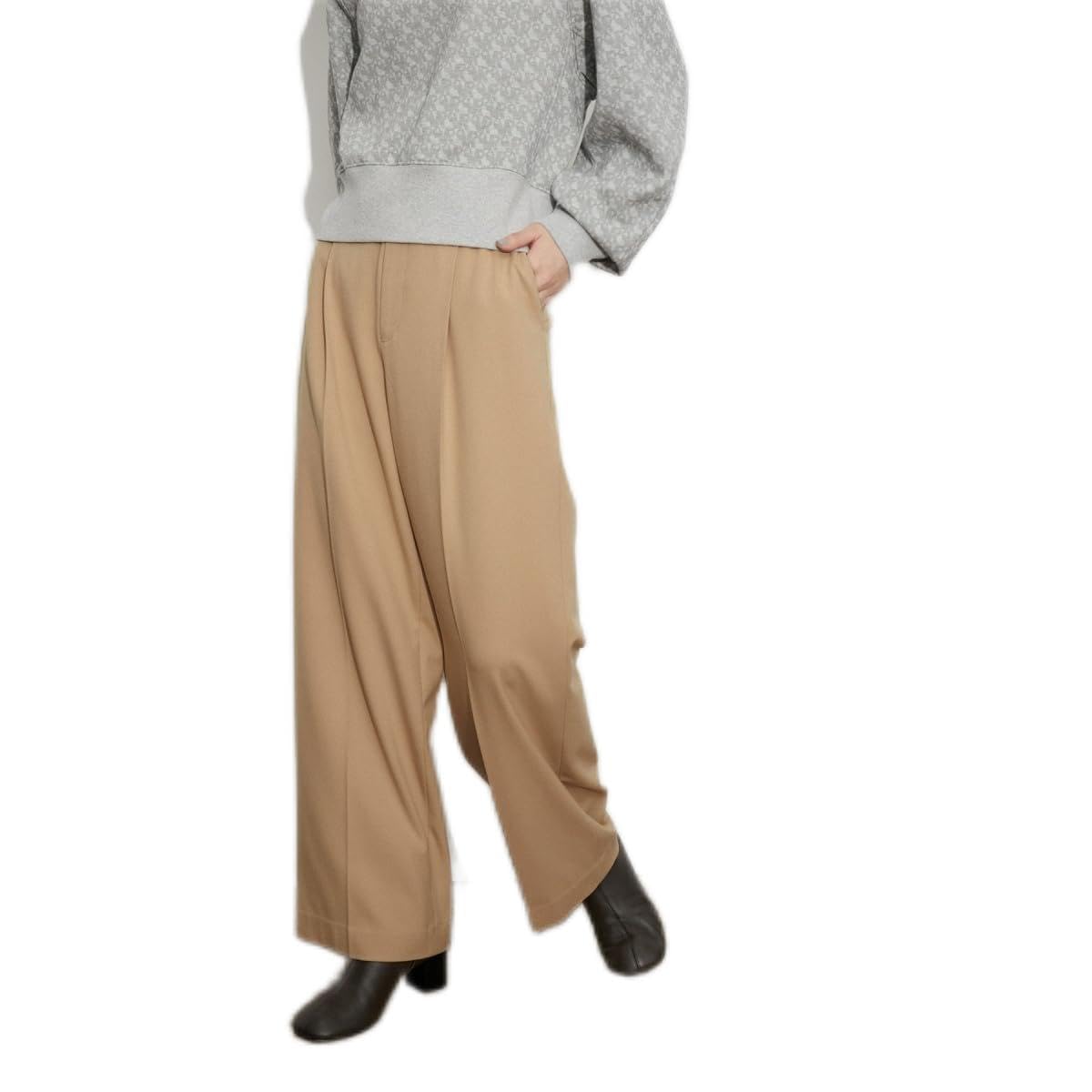 Adam et Rope Femme Warm Wide Straight Beige Slacks, Slacks, Women s, GAS23200, (27)
Adam et Rope Femme Warm Wide Straight Beige Slacks, Slacks, Women s, GAS23200, (27)