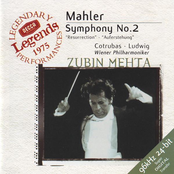 CD G. MAHLER - Mahler: Symphony No. 2 / Mehta, Vie 2894669922 Decca US Classical Used
CD G. MAHLER - Mahler: Symphony No. 2 / Mehta, Vie 2894669922 Decca US Classical Used