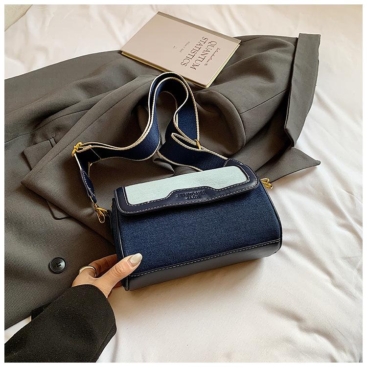 Fashiable Korean Style Top Handle Bag Retro Commuting Bag Fashiable and Versatile Shoulder Bag Soft Leather Crossbody Purse темно-синий
Fashiable Korean Style Top Handle Bag Retro Commuting Bag Fashiable and Versatile Shoulder Bag Soft Leather Crossbody Purse темно-синий
