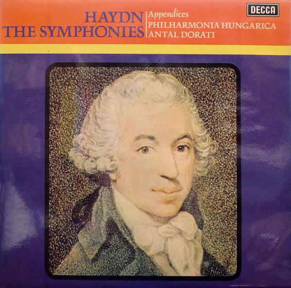 LP Record JOSEPH HAYDN - PHILHARMONIA HUNGARI - The Symphonies - Appendices HDNK4748 Decca 1974 UK Classical Used
LP Record JOSEPH HAYDN - PHILHARMONIA HUNGARI - The Symphonies - Appendices HDNK4748 Decca 1974 UK Classical Used
