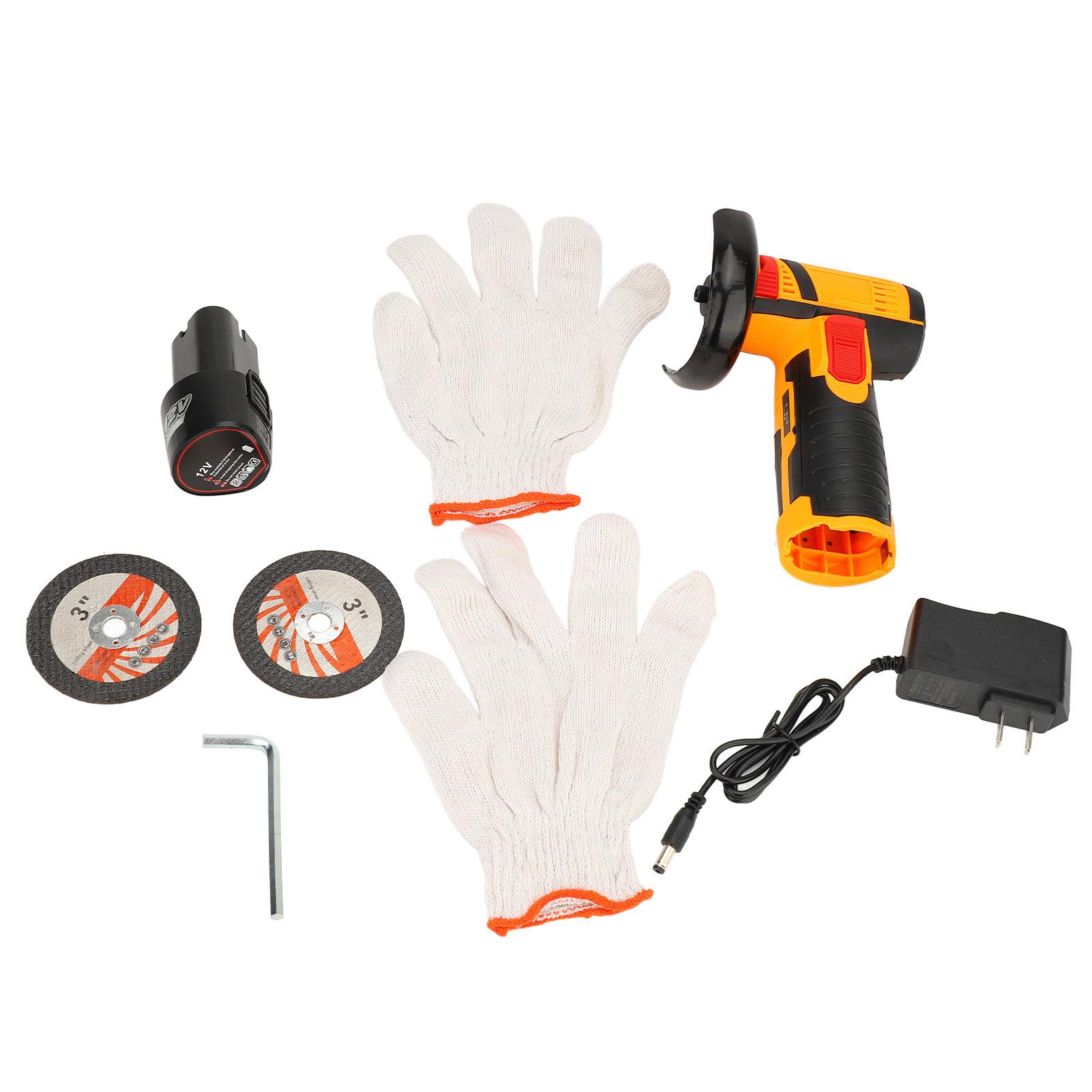 12V Brush Mini Angle Grinder 19500rpm M5 Rechargeable Lithium Ion Angle Grinder
12V Brush Mini Angle Grinder 19500rpm M5 Rechargeable Lithium Ion Angle Grinder
