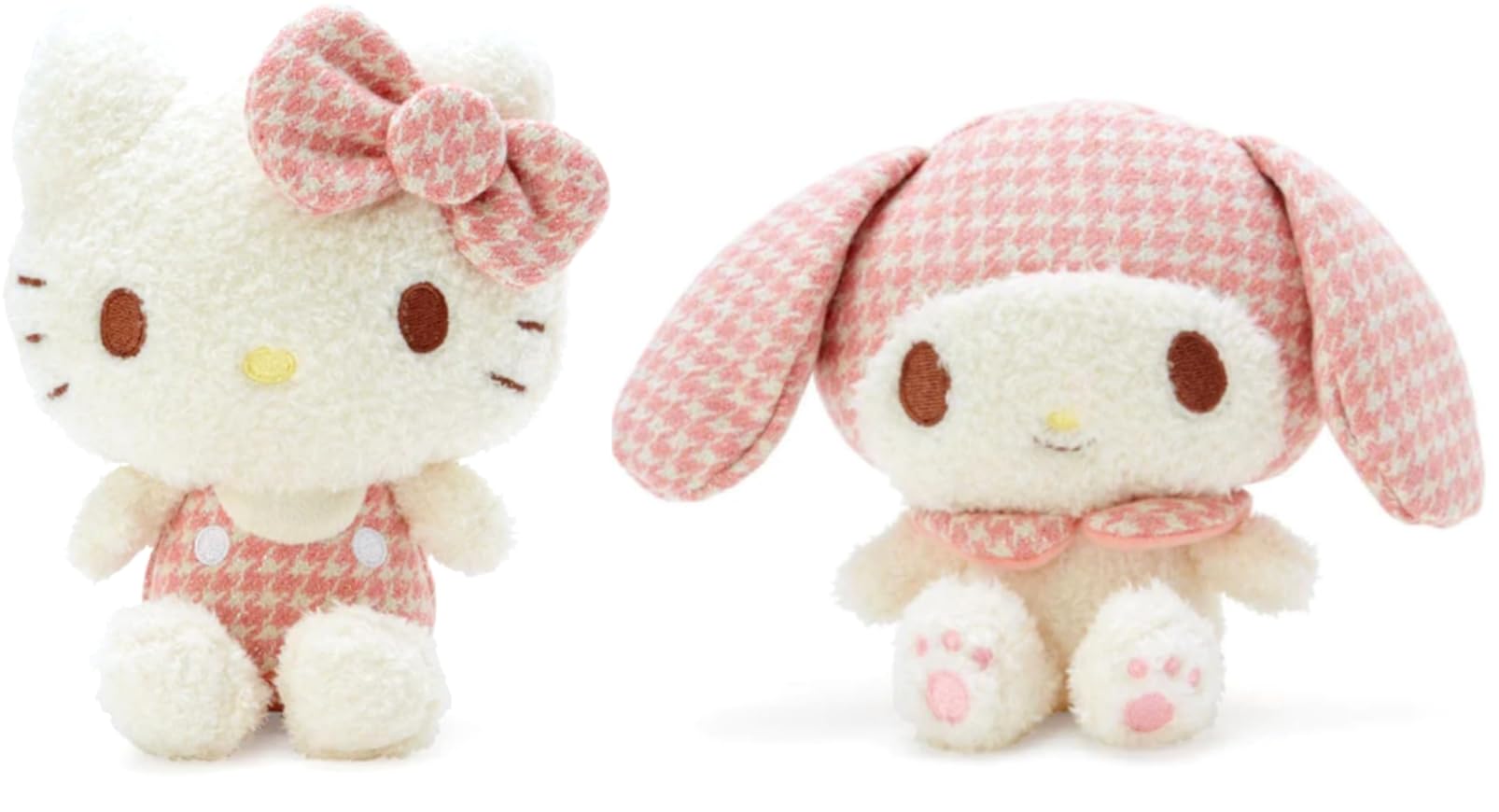 Набор из 2 плюшевых игрушек Sanrio Sweet Check (Привет КиттиМоя Мелодия) Высота ок.. 18смПриблизительно. 16 см Накадзима Корпорейшн
Набор из 2 плюшевых игрушек Sanrio Sweet Check (Привет КиттиМоя Мелодия) Высота ок.. 18смПриблизительно. 16 см Накадзима Корпорейшн