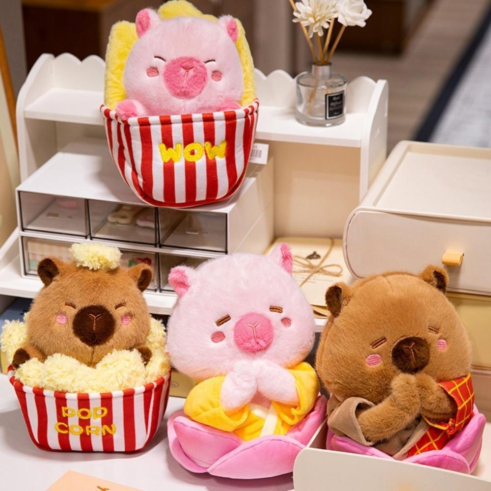 Popcorn Capybara Plush Toy Shakyamuni Capibara Anime Fluffty Toy Capybara Plush Doll Sofa Ornament
Popcorn Capybara Plush Toy Shakyamuni Capibara Anime Fluffty Toy Capybara Plush Doll Sofa Ornament