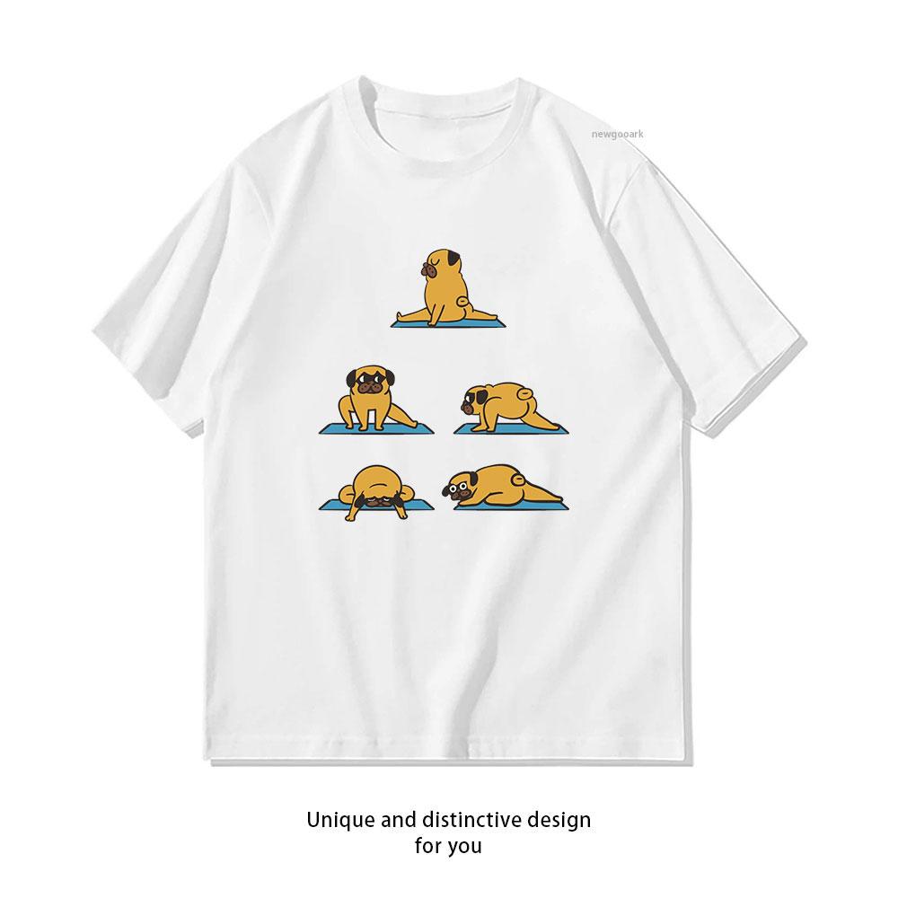How to Split Pug Classic TShirt Women Unisex Casual cotton printed t shirts outdoors Classic Oneck Adult tops S
How to Split Pug Classic TShirt Women Unisex Casual cotton printed t shirts outdoors Classic Oneck Adult tops S