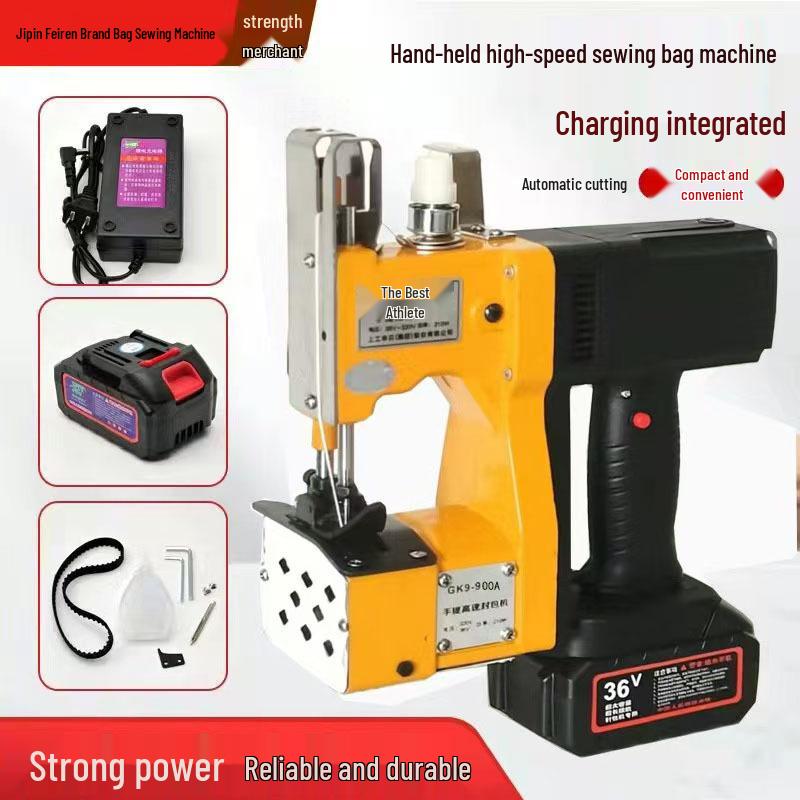 Flying Man GK9-900A Rechargeable 36V Bag Stitching & Sealing Machine Plug-in Version
Flying Man GK9-900A Rechargeable 36V Bag Stitching & Sealing Machine Plug-in Version