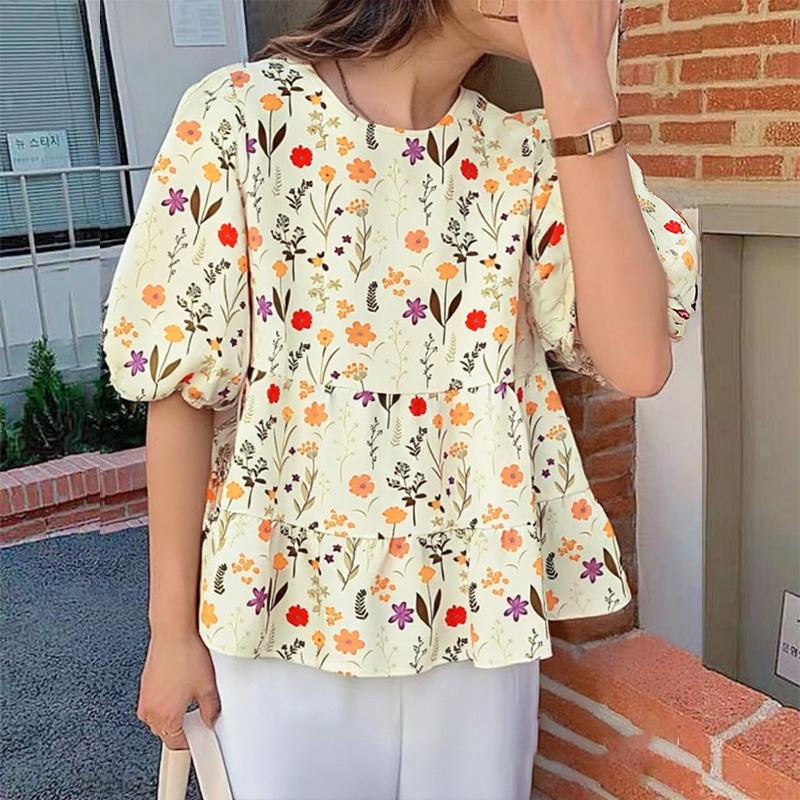 ZANZEA Womens Summer Casual Floral Print Short Sleeve Blouse M бежевий
ZANZEA Womens Summer Casual Floral Print Short Sleeve Blouse M бежевий