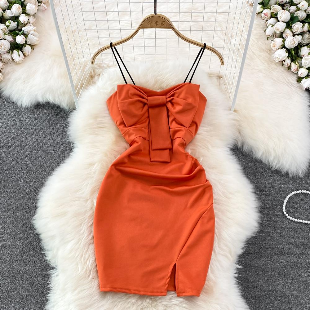 RUGOD летнее темпераментное сексуальное платье на подтяжках модное облегающее облегающее платье с бантом и разрезом короткое женское платье на бедрах 
RUGOD летнее темпераментное сексуальное платье на подтяжках модное облегающее облегающее платье с бантом и разрезом короткое женское платье на бедрах