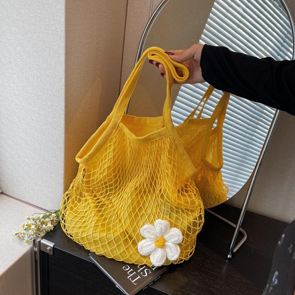 Сумки-тоут из сетки с цветами в корейском стиле, полиэстер, летние пляжные сумки, для плавания
Сумки-тоут из сетки с цветами в корейском стиле, полиэстер, летние пляжные сумки, для плавания