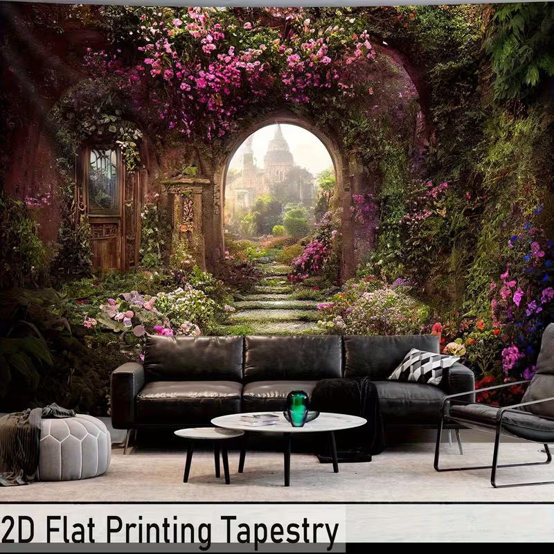 2D Vintage Overgrown Floral Doorway Backdrop for Rustic & Whimsical Photography Background 47.2x31.5inch/120*80cm
2D Vintage Overgrown Floral Doorway Backdrop for Rustic & Whimsical Photography Background 47.2x31.5inch/120*80cm