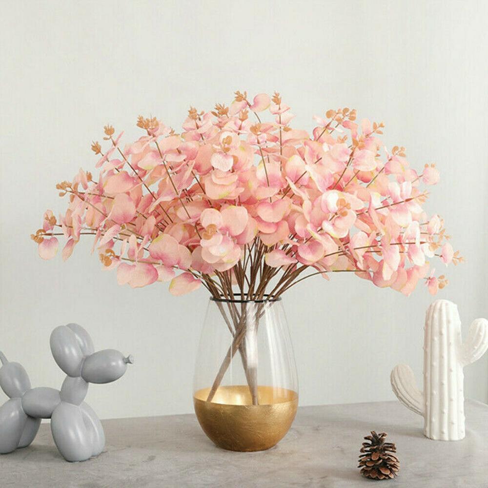 Fake Silk Flowers Ornament Garden Bedroom Home Decor Eucalyptus Artificial Plants Green Plant
Fake Silk Flowers Ornament Garden Bedroom Home Decor Eucalyptus Artificial Plants Green Plant