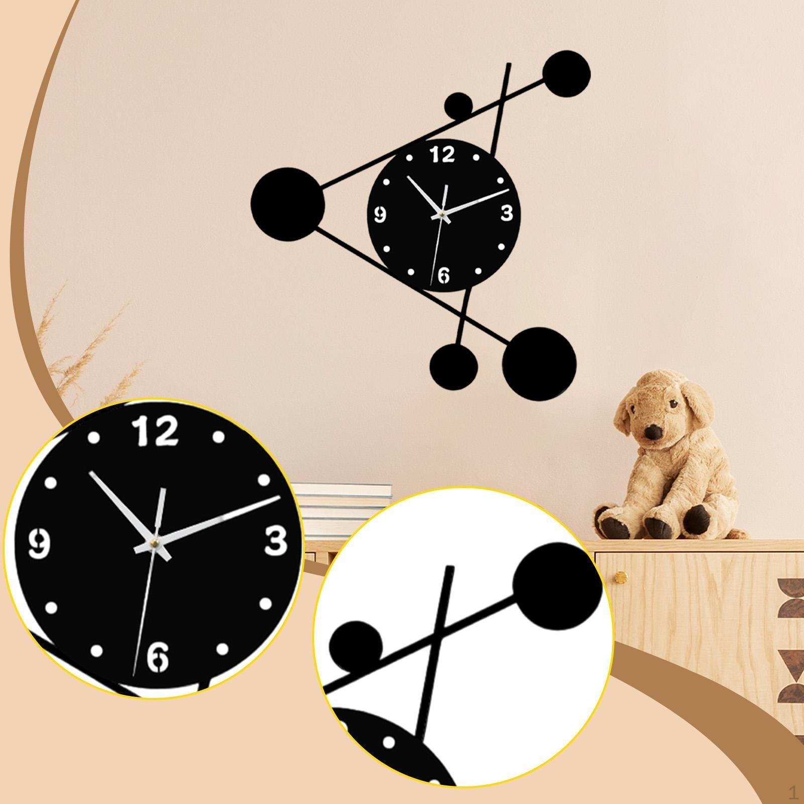 Геометричний настінний годинник Сучасний підвісний Без цокання для класної кімнати Вітальні Школи 30CM
Геометричний настінний годинник Сучасний підвісний Без цокання для класної кімнати Вітальні Школи 30CM