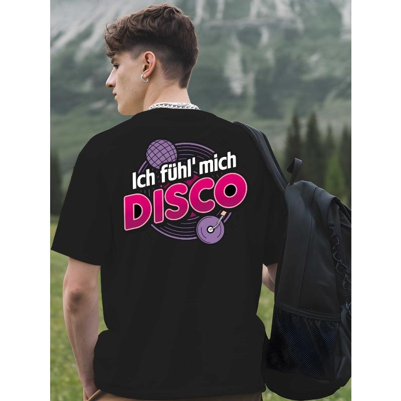 I Feel DISCO Men S T-Shirts Versatile Round Neck Back Printed T-Shirt Shirt, Suitable for Basketball, a Must-Have Men S Summer Outfit in The Gym 2XL чёрный
I Feel DISCO Men S T-Shirts Versatile Round Neck Back Printed T-Shirt Shirt, Suitable for Basketball, a Must-Have Men S Summer Outfit in The Gym 2XL чёрный