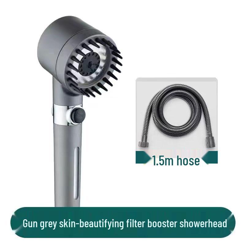 Набор душевой лейки с фильтрацией под давлением для ванной комнаты
Набор душевой лейки с фильтрацией под давлением для ванной комнаты