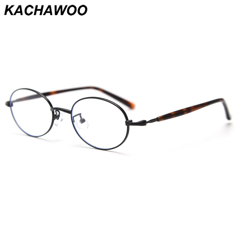 Kachawoo thin oval glasses retro male black leopard optical spectacle frame metal female stylish decoration unisex Korean style
Kachawoo thin oval glasses retro male black leopard optical spectacle frame metal female stylish decoration unisex Korean style