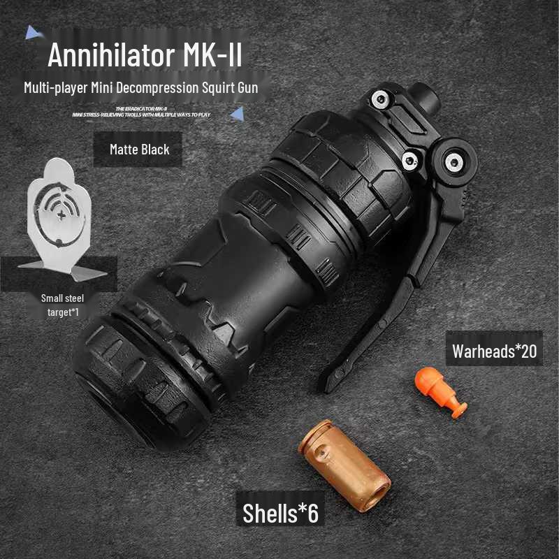 Игрушечный пистолет Crosser MK-II с гильзами, корпус из сплава, для мальчиков - Образовательная модель гранатомета для снятия стресса
Игрушечный пистолет Crosser MK-II с гильзами, корпус из сплава, для мальчиков - Образовательная модель гранатомета для снятия стресса
