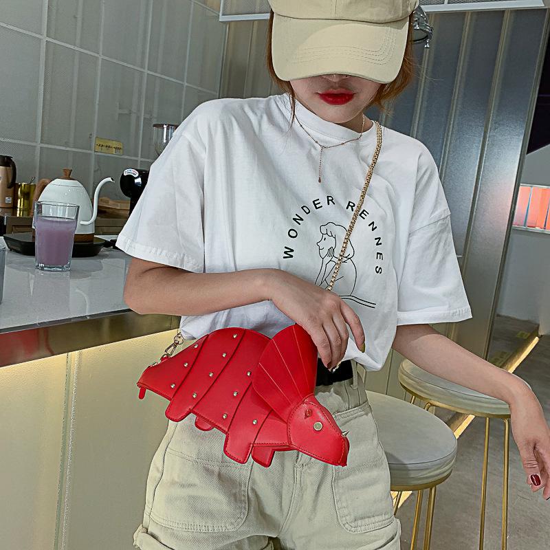 Personality Style Rivets Dinosaur Shoulder Bag PU Leather women Chain Crossbody Messenger Bag Female Purse Quality Travel Bags
Personality Style Rivets Dinosaur Shoulder Bag PU Leather women Chain Crossbody Messenger Bag Female Purse Quality Travel Bags