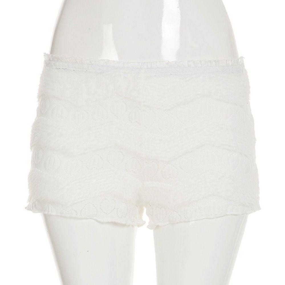 Sweet Low High Booty Shorts Solid Color Lace Short Pants Elastic Plush Hotpants Party L білий
Sweet Low High Booty Shorts Solid Color Lace Short Pants Elastic Plush Hotpants Party L білий