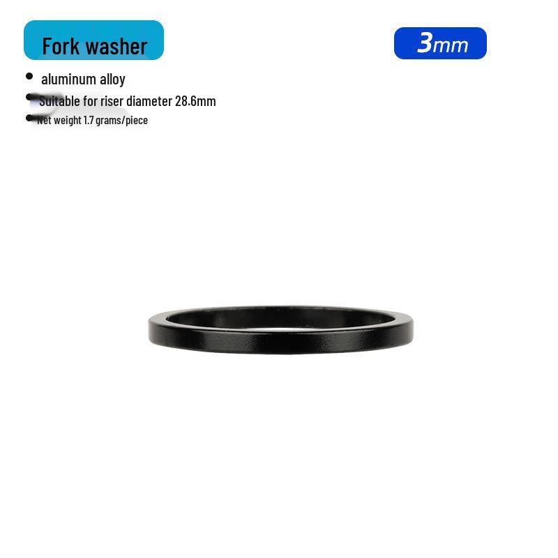 Aluminum Alloy Headset Spacer for Mountain Bike Fork (28.6mm)
Aluminum Alloy Headset Spacer for Mountain Bike Fork (28.6mm)