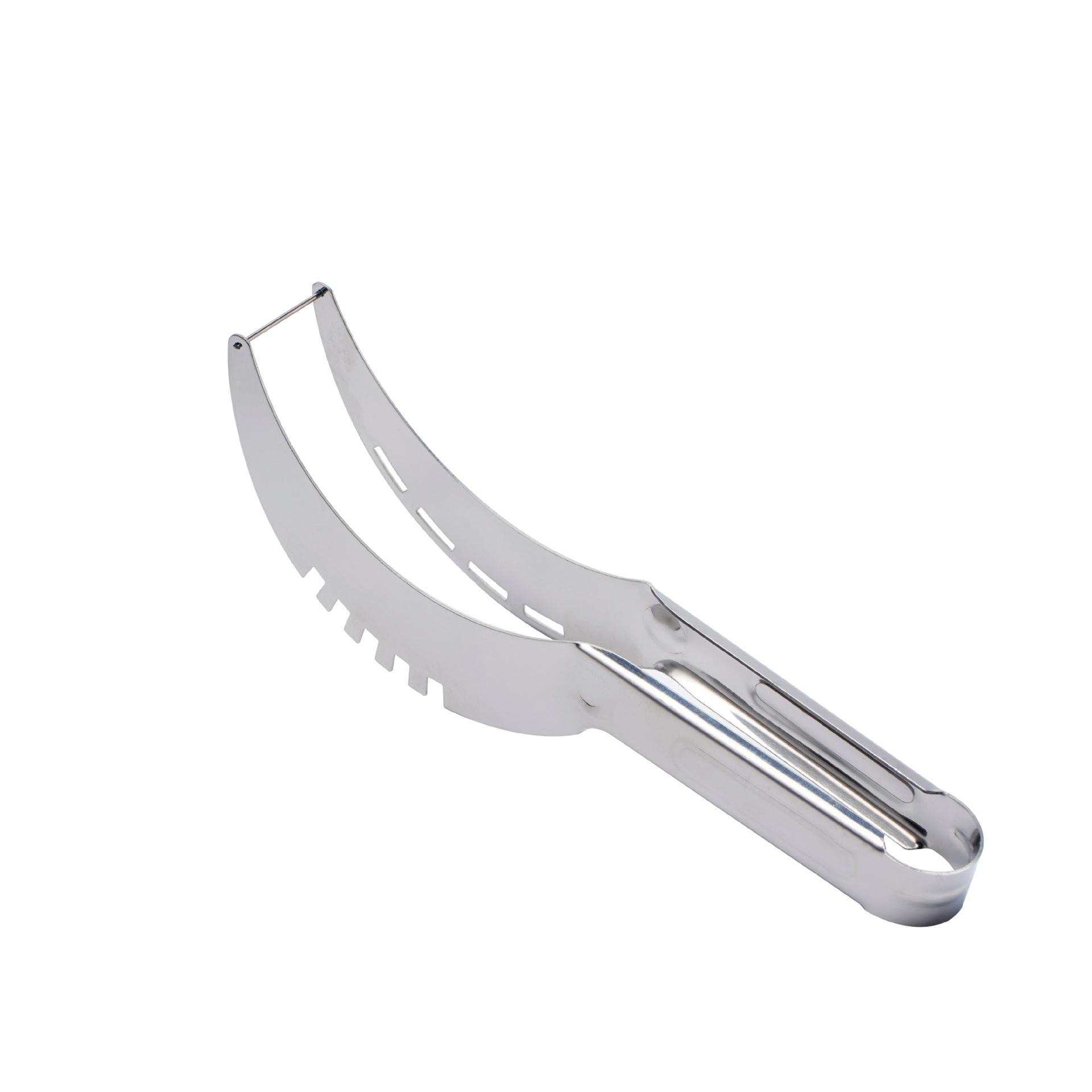 Stainless Steel Safe Efficient Watermelon Slicer Server with Non-Slip Handle Fruit Divider Watermelon Slicer Cutter Fruit Tools
Stainless Steel Safe Efficient Watermelon Slicer Server with Non-Slip Handle Fruit Divider Watermelon Slicer Cutter Fruit Tools