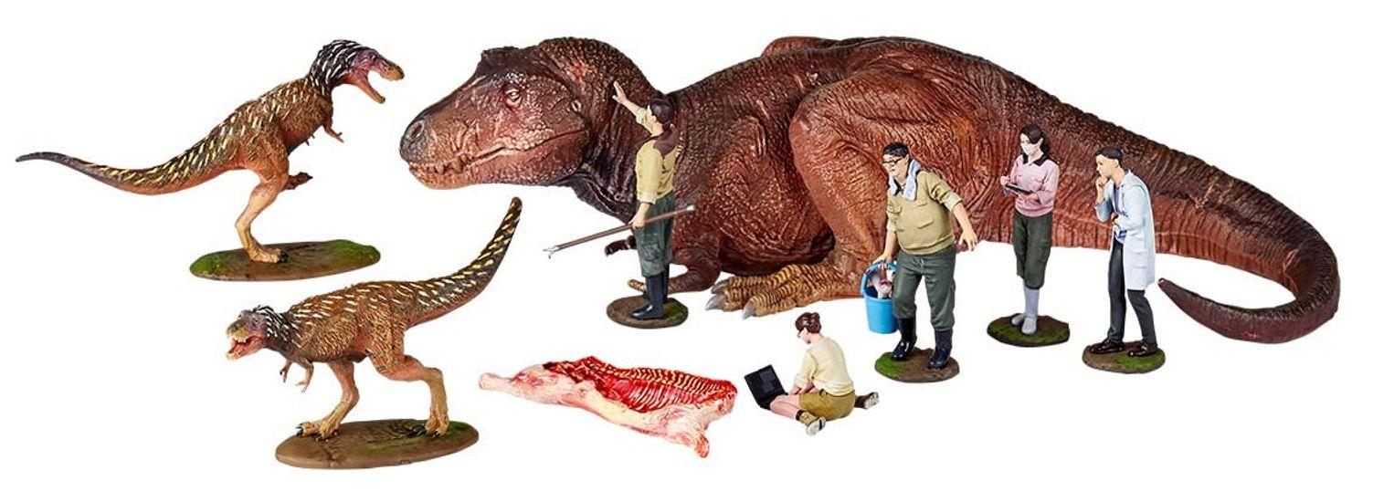 Kaiyodo Art Pla ART PLA Researcher and Tyrannosaurus Set Scale Unpainted Unfolded Plastic Model Kit 1/35
Kaiyodo Art Pla ART PLA Researcher and Tyrannosaurus Set Scale Unpainted Unfolded Plastic Model Kit 1/35
