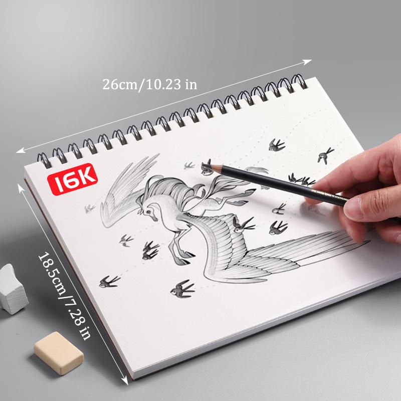 16k/A4/8k Sketchbook,Double Coil,Kraft Paper Cover Croquis Book,40 Sheets/Book,Thickened Base Plate,Art Drawing Book Supplies
16k/A4/8k Sketchbook,Double Coil,Kraft Paper Cover Croquis Book,40 Sheets/Book,Thickened Base Plate,Art Drawing Book Supplies