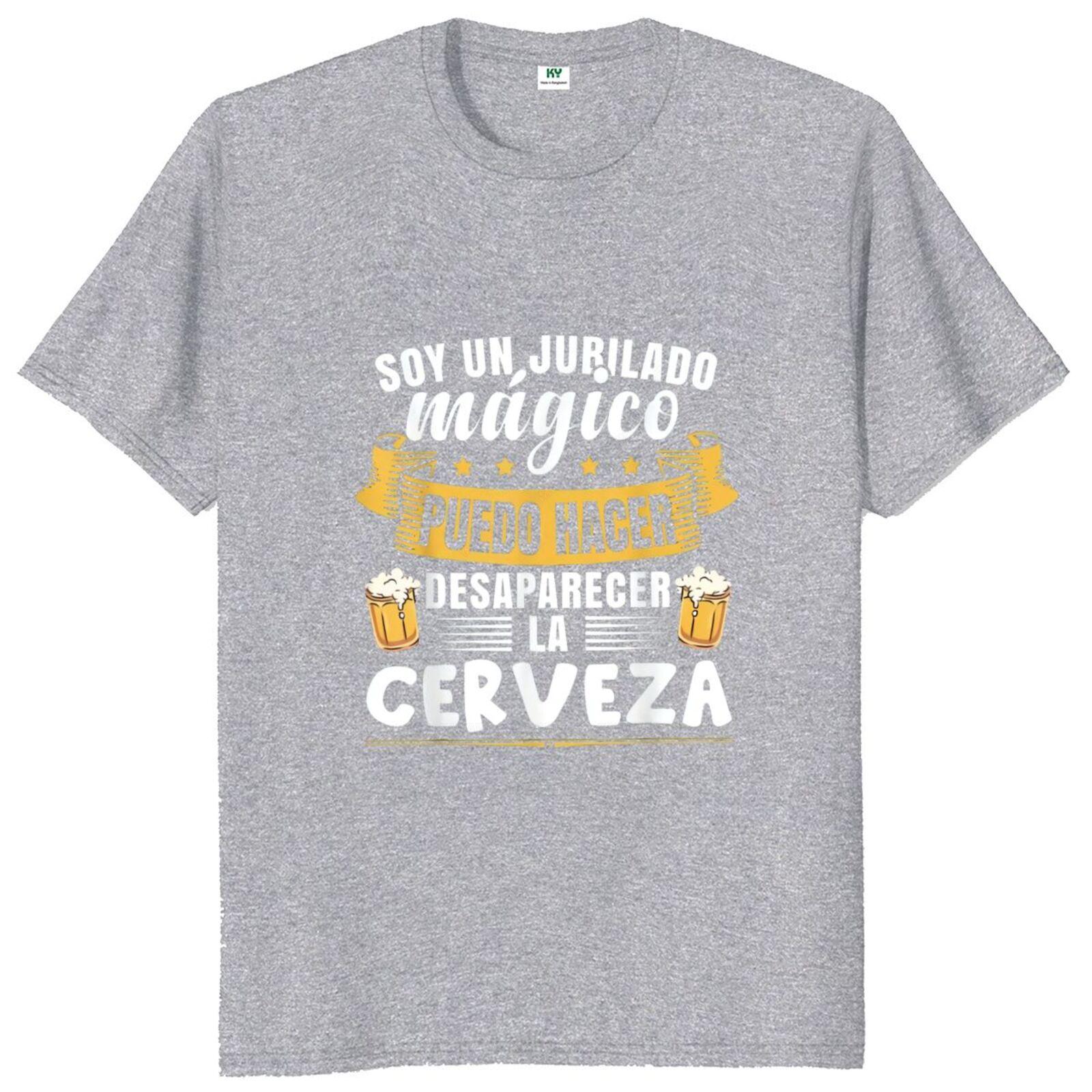 Im A Retiree I Can Make Beer Disappear T Shirt Spanish Retirement Dad Papa Gift Men Clothing Cotton Casual Unisex Tshirts 4XL
Im A Retiree I Can Make Beer Disappear T Shirt Spanish Retirement Dad Papa Gift Men Clothing Cotton Casual Unisex Tshirts 4XL