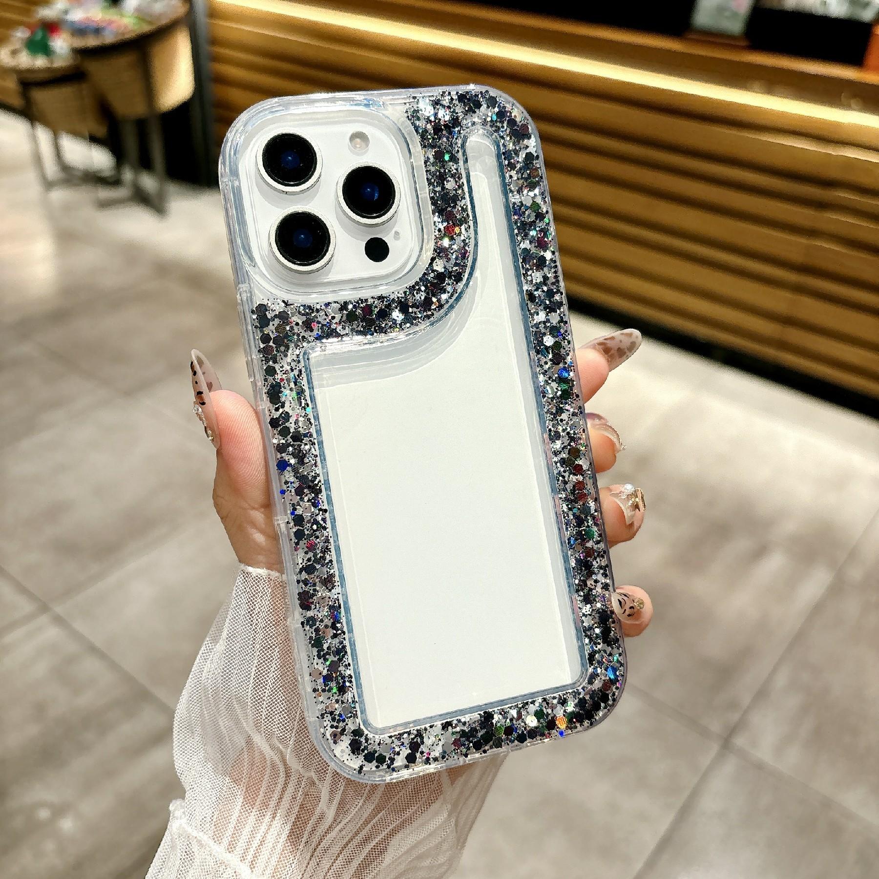 For iPhone 16 Pro Max Case Glitter Rhinestone Epoxy Design TPU Shockproof Phone Cover A
For iPhone 16 Pro Max Case Glitter Rhinestone Epoxy Design TPU Shockproof Phone Cover A