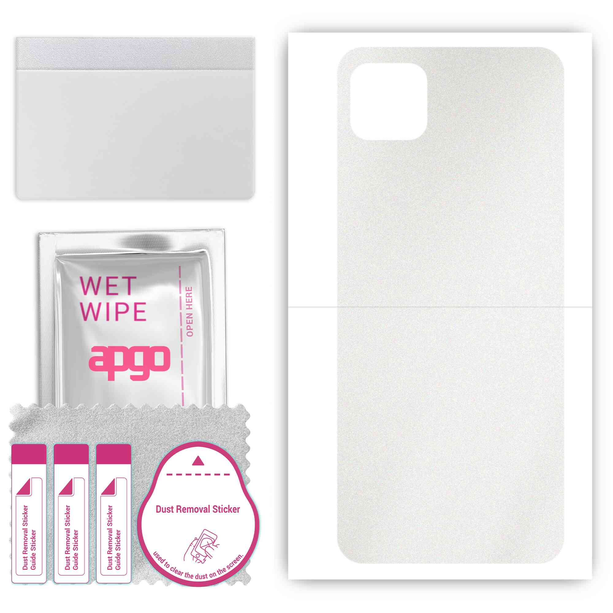 apgo Protective Skin Sticker for the back compatible with Samsung Galaxy Wide5, Wrap Film, Foil, Vinyl - Pattern Matte Transparent
apgo Protective Skin Sticker for the back compatible with Samsung Galaxy Wide5, Wrap Film, Foil, Vinyl - Pattern Matte Transparent