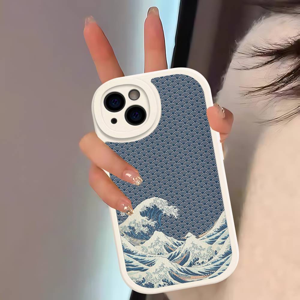 Japanese Waves For IPhone 16 15 14 13 12 11 Pro Max Plus Shockproof Leather Soft Phone Cover iphone 11
Japanese Waves For IPhone 16 15 14 13 12 11 Pro Max Plus Shockproof Leather Soft Phone Cover iphone 11