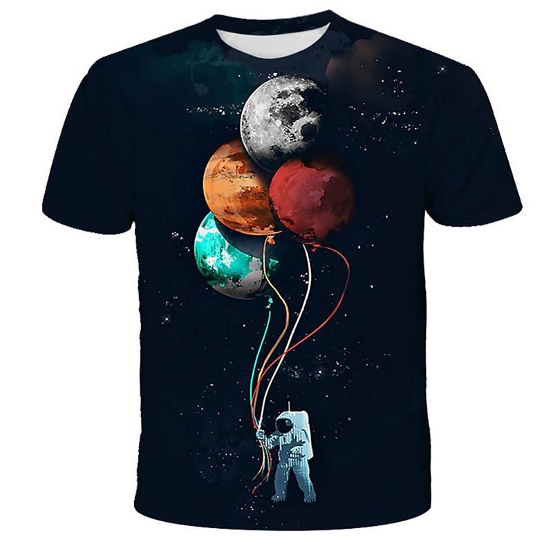 Boys 3D Astronaut T shirt Short Sleeve 3D Print Summer Spring Active Sports Fashion Polyester Kids 3-12 Years Outdoor Daily Indoor Regular Fit 110cm
Boys 3D Astronaut T shirt Short Sleeve 3D Print Summer Spring Active Sports Fashion Polyester Kids 3-12 Years Outdoor Daily Indoor Regular Fit 110cm