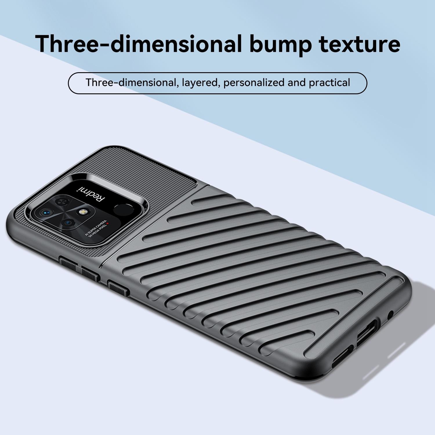 Thunder Series Twill Texture Flexible TPU Case for Xiaomi Redmi 10C 4G Thickened Shockproof Phone Cover Black
Thunder Series Twill Texture Flexible TPU Case for Xiaomi Redmi 10C 4G Thickened Shockproof Phone Cover Black