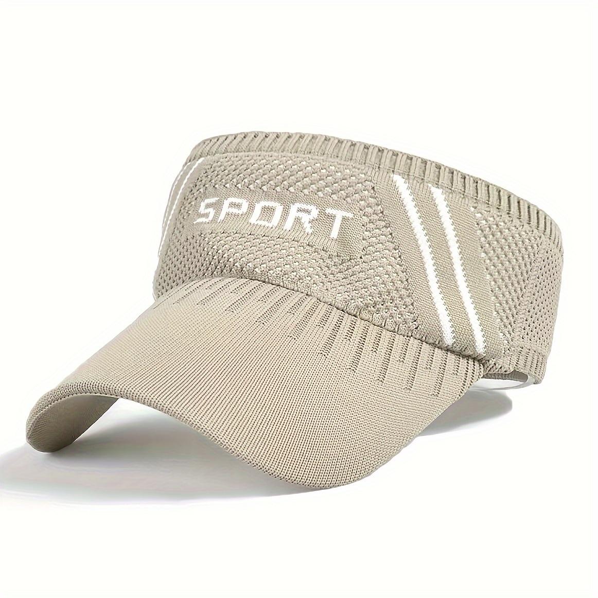1pc Letter Pattern Sport Sun Visor Hat, Empty Top Breathable Elastic Sun Hat for Golf Tennis Fishing хакі
1pc Letter Pattern Sport Sun Visor Hat, Empty Top Breathable Elastic Sun Hat for Golf Tennis Fishing хакі