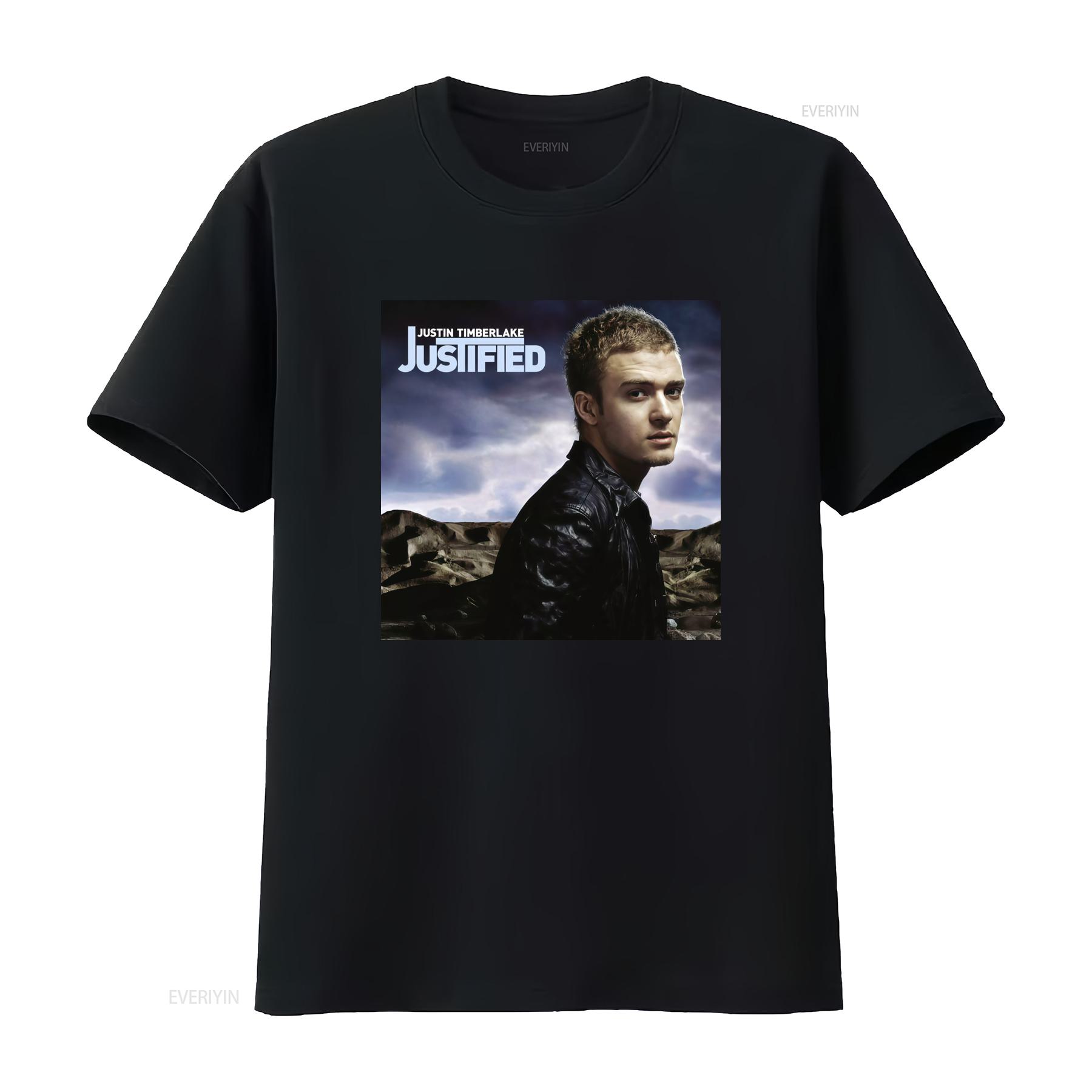 Justin Timberlake Justified Premium T Shirt for Men Stylish and Comfortable vintage Washed Slightly designer clothes homme 4XL
Justin Timberlake Justified Premium T Shirt for Men Stylish and Comfortable vintage Washed Slightly designer clothes homme 4XL
