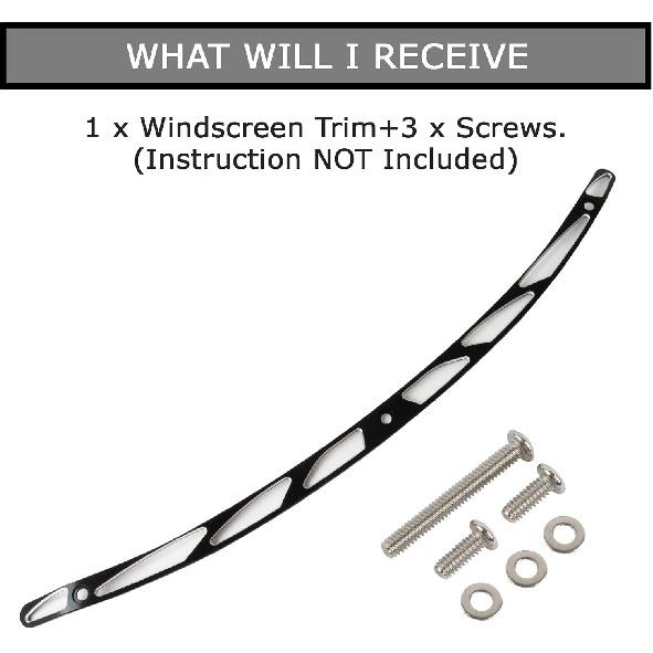 4 Slotted Track Polished Batwing Fairing Windshield Windscreen Trim Molding Clips Accent Parts for Touring Street Glide Electra Tri Ultra Limited 1996-2013 чёрный
4 Slotted Track Polished Batwing Fairing Windshield Windscreen Trim Molding Clips Accent Parts for Touring Street Glide Electra Tri Ultra Limited 1996-2013 чёрный