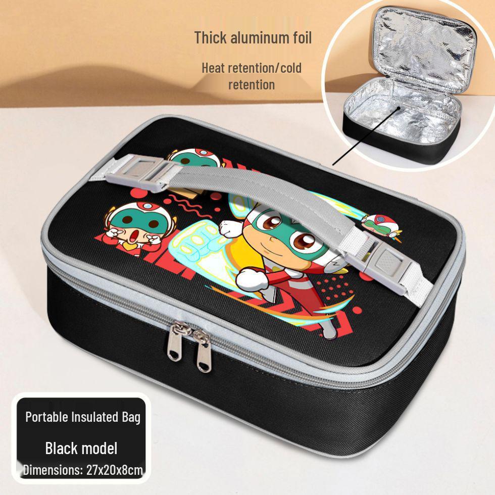 Happy Hero Insulated Cartoon Lunch Bag for Students - Portable and Thickened for Work or School
Happy Hero Insulated Cartoon Lunch Bag for Students - Portable and Thickened for Work or School