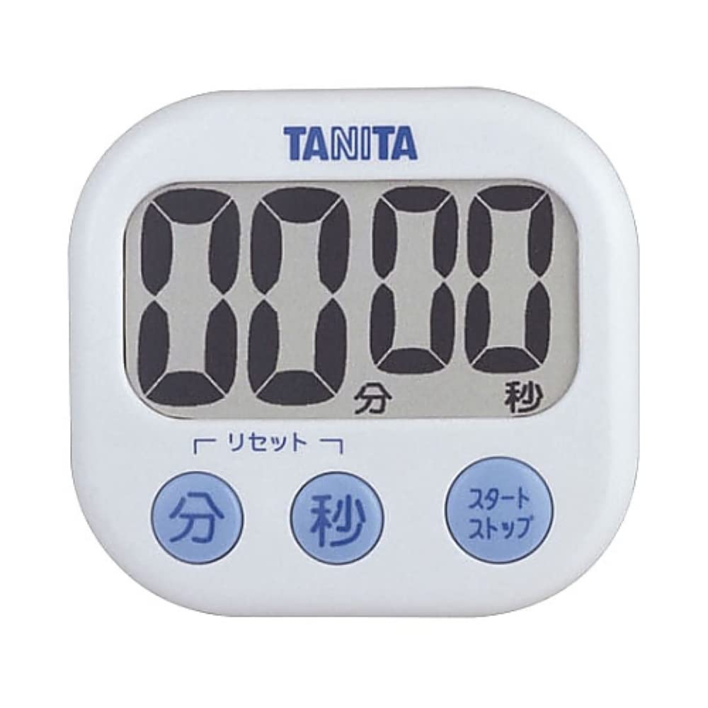 Tanita Kitchen Study Large Loud 100 Magnetic Stand Big Visible Timer WH Timer, Screen, Volume, Minutes, Included, White, TD-384
Tanita Kitchen Study Large Loud 100 Magnetic Stand Big Visible Timer WH Timer, Screen, Volume, Minutes, Included, White, TD-384