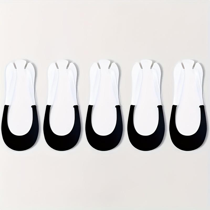 5 Pairs Summer Thin Ice Fiber Fabric Low-Cut Invisible No-Show Thong Socks Anti-Slip Non-Slip Heel for High Heels 5 pairs чёрный
5 Pairs Summer Thin Ice Fiber Fabric Low-Cut Invisible No-Show Thong Socks Anti-Slip Non-Slip Heel for High Heels 5 pairs чёрный