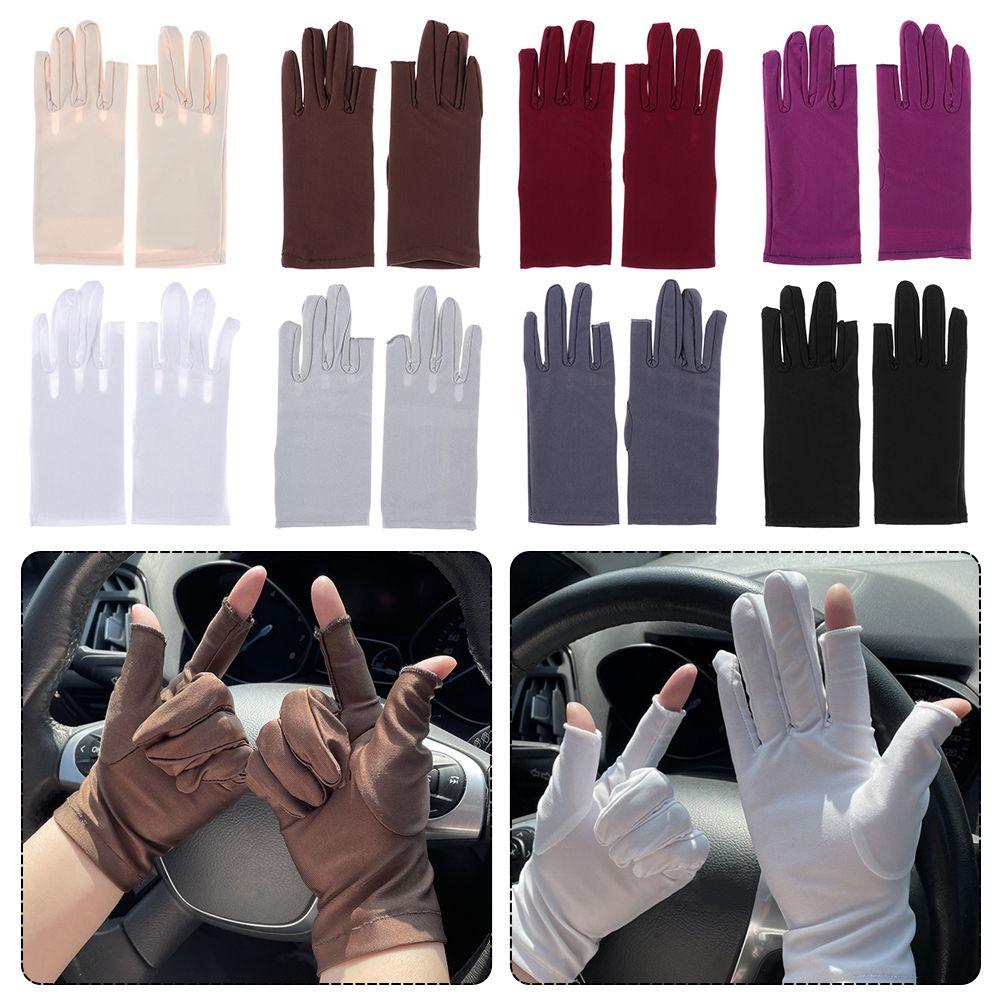 Stretch Sports/Biking Thin Spandex Gloves Two Finger Touch screen Summer Mittens Driving Gloves фіолетовий
Stretch Sports/Biking Thin Spandex Gloves Two Finger Touch screen Summer Mittens Driving Gloves фіолетовий