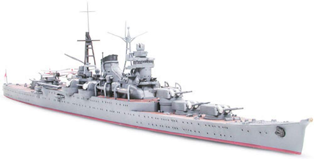 Tamiya 1/700 Waterline Series No.343 Japanese Navy Heavy Cruiser Suzuya Plastic Model 31343
Tamiya 1/700 Waterline Series No.343 Japanese Navy Heavy Cruiser Suzuya Plastic Model 31343